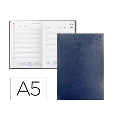 Agenda Diária 2027 A5 Corfu Azul