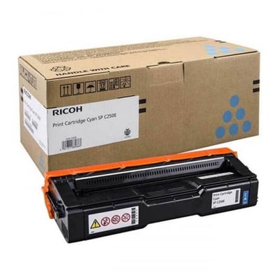Toner Original Ricoh SP C250 Ciano