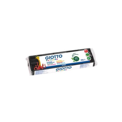 Plasticina Giotto Patplume 350gr - Negro