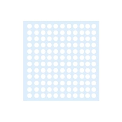 Etiquetas Redondas Markin 10mm 10Hojas Blanco
