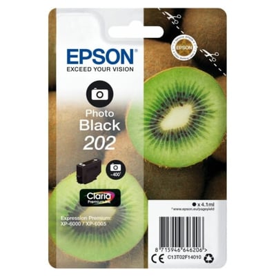 Cartucho de tinta Original Epson 202 Negro Fotográfico