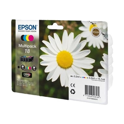 Cartucho de tinta Original Epson T1806 Pack 4 colores