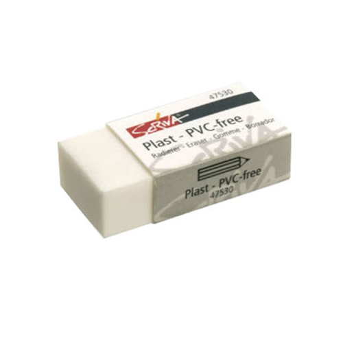 Borracha Branca Scriva (41mm) Sem PVC - 3un