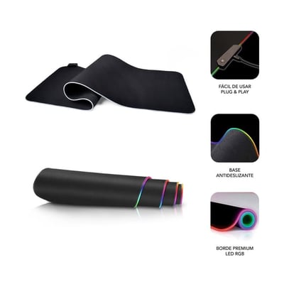 Tapete de Rato Subblim LED RGB Premium XL