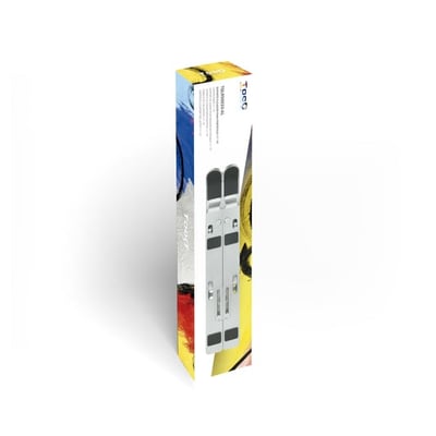 Suporte TooQ para Computadores e tablets Prateado 38,1 cm (15")