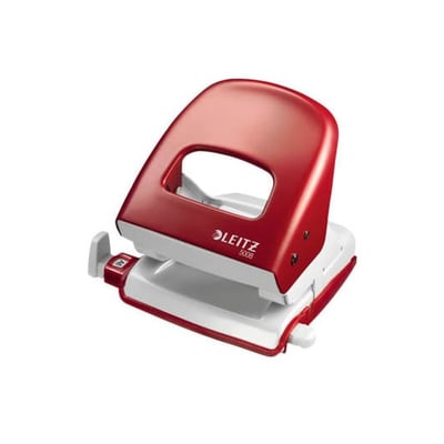 Furador Leitz 5008 c/Régua Vermelho