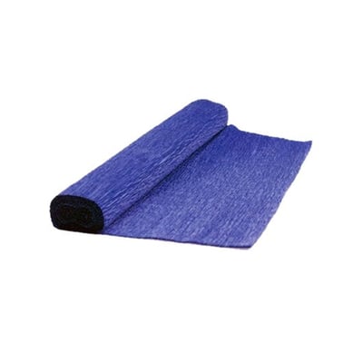 Papel Crepé 50x250cm Rollo Azul Oscuro