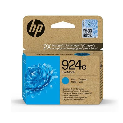 Tinteiro Original HP 924e Ciano