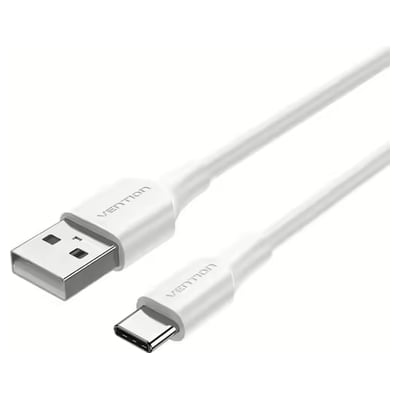 Cabo USB 2.0 Vention CTHWF USB-A Macho para USB-C Macho 1mt Branco