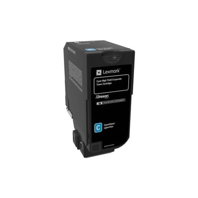 Toner Original Lexmark CX725 Ciano Extra Cap.