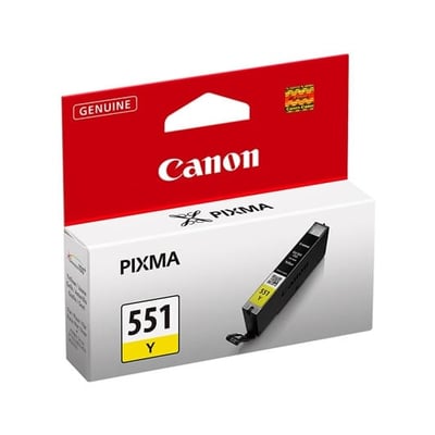 Cartucho de tinta Original Canon CLI-551 Amarillo