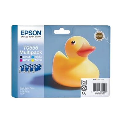 Cartucho de tinta Original Epson T0556 Pack 4 Colores
