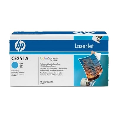Toner Original HP CE251A Ciano