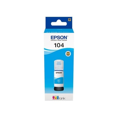 Cartucho de tinta Original Epson EcoTank 104 70ml Cian