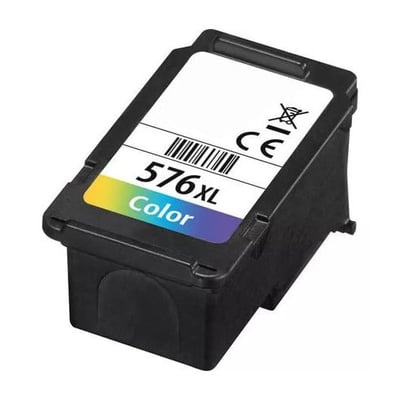 Tinteiro Reciclado Canon CL-576 XL Cores