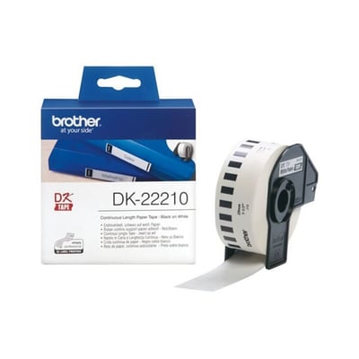 Cinta Orig. Brother Papel Cont. 29mmx30,48m Blanca