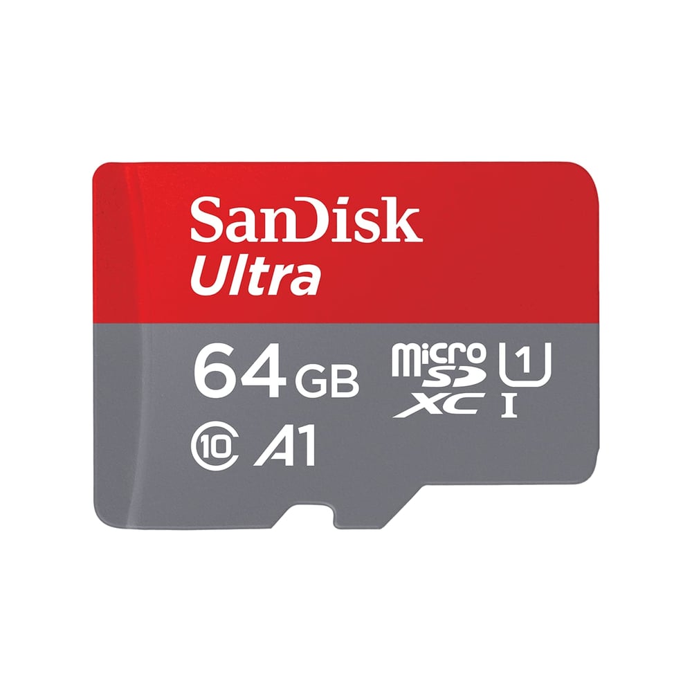 Cartão de Memória SanDisk Ultra microSDXC 64GB com Adaptador SD