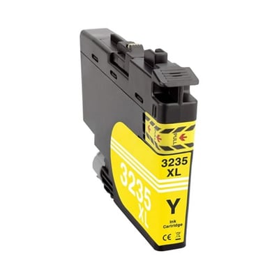 Tinteiro Compatível Brother LC3235 XL Amarelo