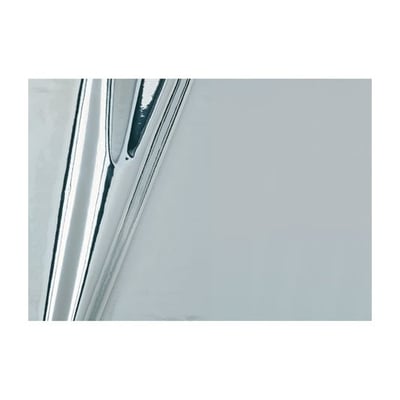 Rollo Autoadhesivo 45cmx15mt Plata Brillante