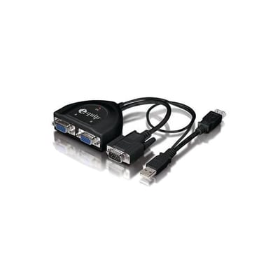 Cable VGA Splitter 1M + 2F 450MHz