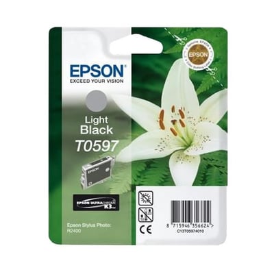 Cartucho de tinta Original Epson T0597 Gris