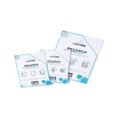 Recarga Caderno Inteligente A5 Quadriculado 50F