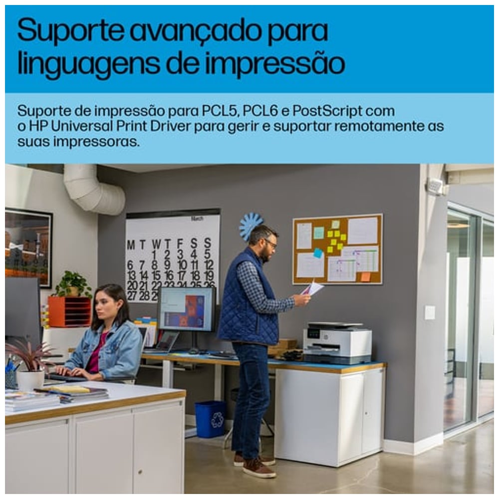 Multifunções HP OfficeJet Pro 9130b WiFi