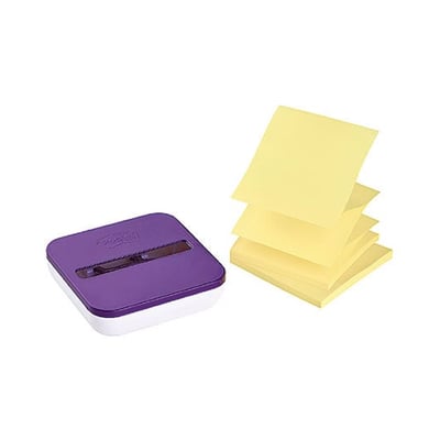 Bloco Adesivo Z-Notes 76x76mm + Dispensador