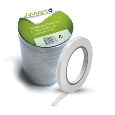Cinta Adhesiva Espuma Doble Cara 15mmx2mts - pack 10