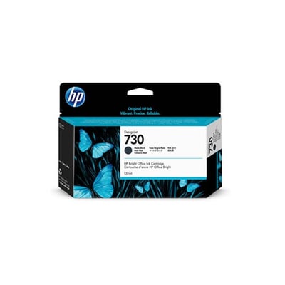 Cartucho de tinta Original HP 730 Negro Mate (130ml)