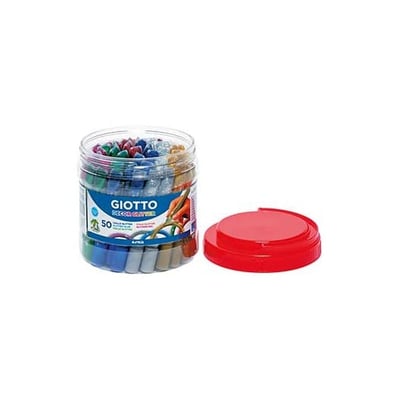 Cola Glitter Glue Cores Sortidas 10,5ml - Pack 50