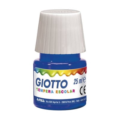 Guache Giotto Tempera Escolar 25ml - Azul Marino