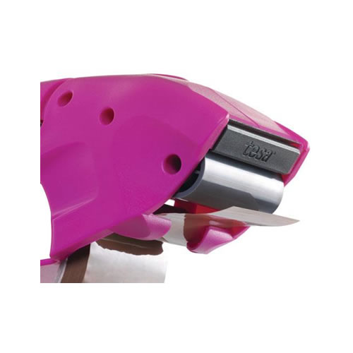 Desenrolador Manual Tesa Pack 'n Go - Rosa