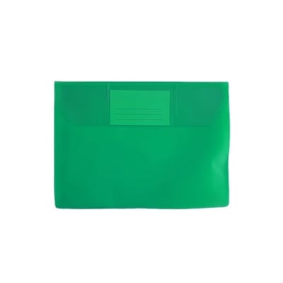 Sobre A5 PVC Translúcido con Ventana Verde