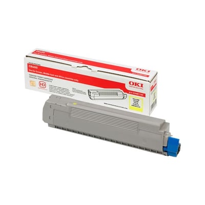 Toner Original OKI C8600n Amarelo