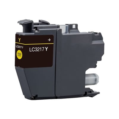 Tinteiro Compatível Brother LC3217 Amarelo