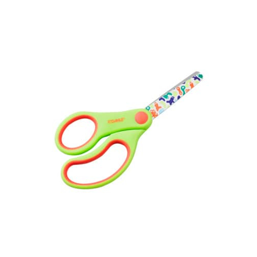 Tesoura Infantil para Esquerdinos Dahle 13cm Verde