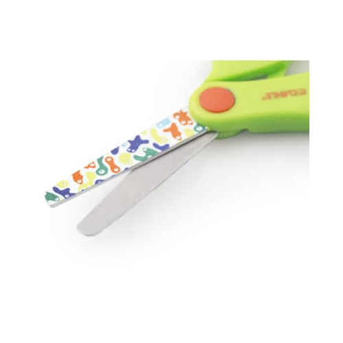 Tesoura Infantil para Esquerdinos Dahle 13cm Verde