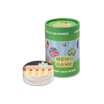 Jogo de Memória Volta ao Mundo 