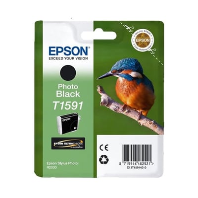 Cartucho de tinta Original Epson T1591 Negro Photo