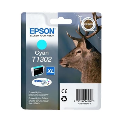 Cartucho de tinta Original Epson T1302 Cian