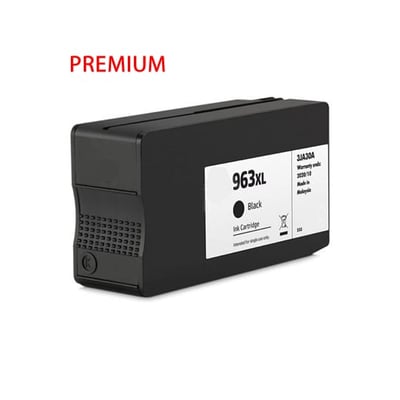 Tinteiro Compatível Premium HP 963 XL Preto