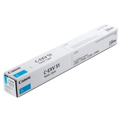 Toner Original Canon C-EXV51 Ciano
