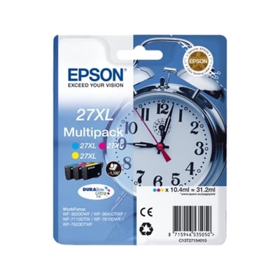 Cartucho de tinta Original Epson 27 XL Pack 3 colores