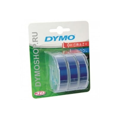 Fita Dymo 84774 9mmx3m Azul