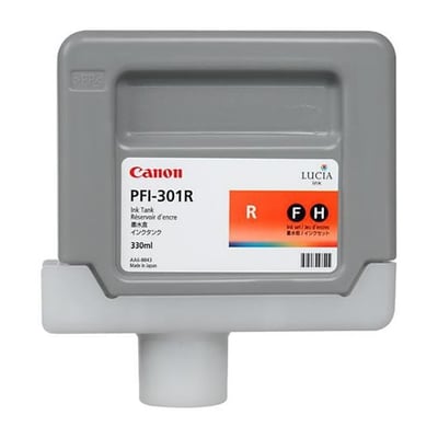 Cartucho de tinta Original Canon PFI-301 Rojo