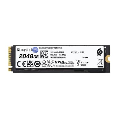 Disco SSD Kingston KC3000 2TB M.2 PCI Express 4.0 NVMe 3D TLC