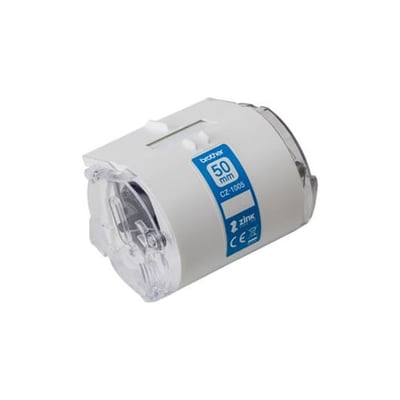 Rollo de Etiquetas Brother 50mmx5m CZ-1005