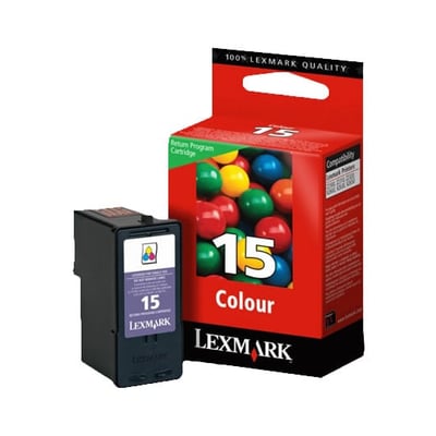 Cartucho de tinta Original Lexmark 15 (18C2110E) Color