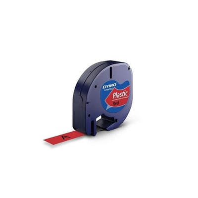 Fita Gravação Orig. Dymo 9mmx7m Preto/Vermelho